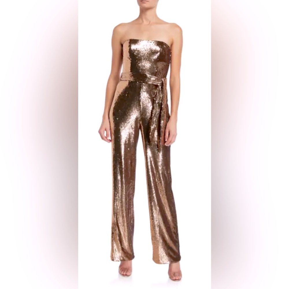 DRESS THE POPULATION ANDY JUMPSUIT